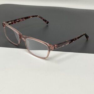 Marchon NYC Eyeglasses Frames M-CORNELIA 2 601 Pink Tortoise Rectangle 52-16-135